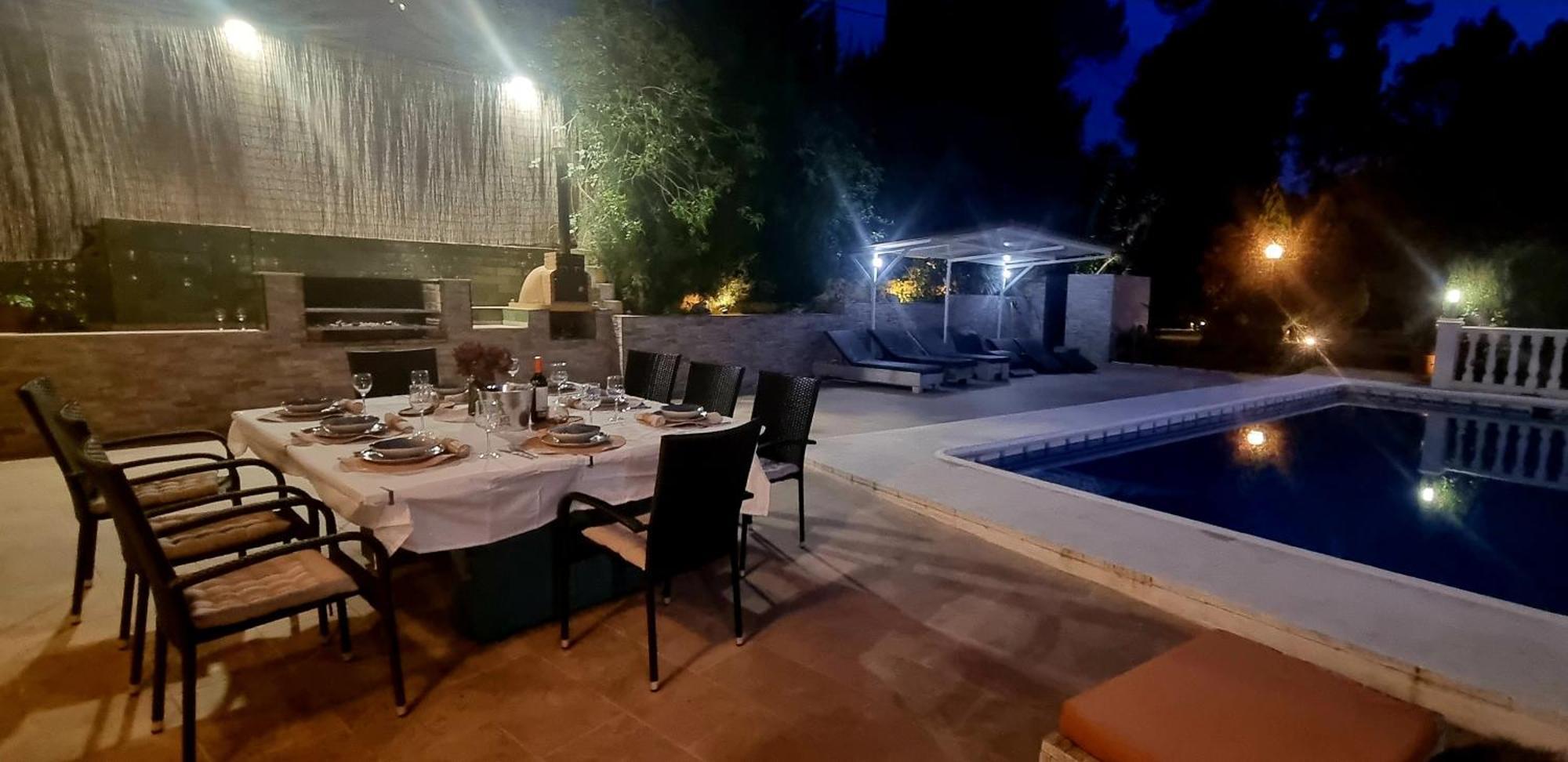 Wonderful Villa, Heated Pool, Near Beautiful Town Alboy Eksteriør bilde